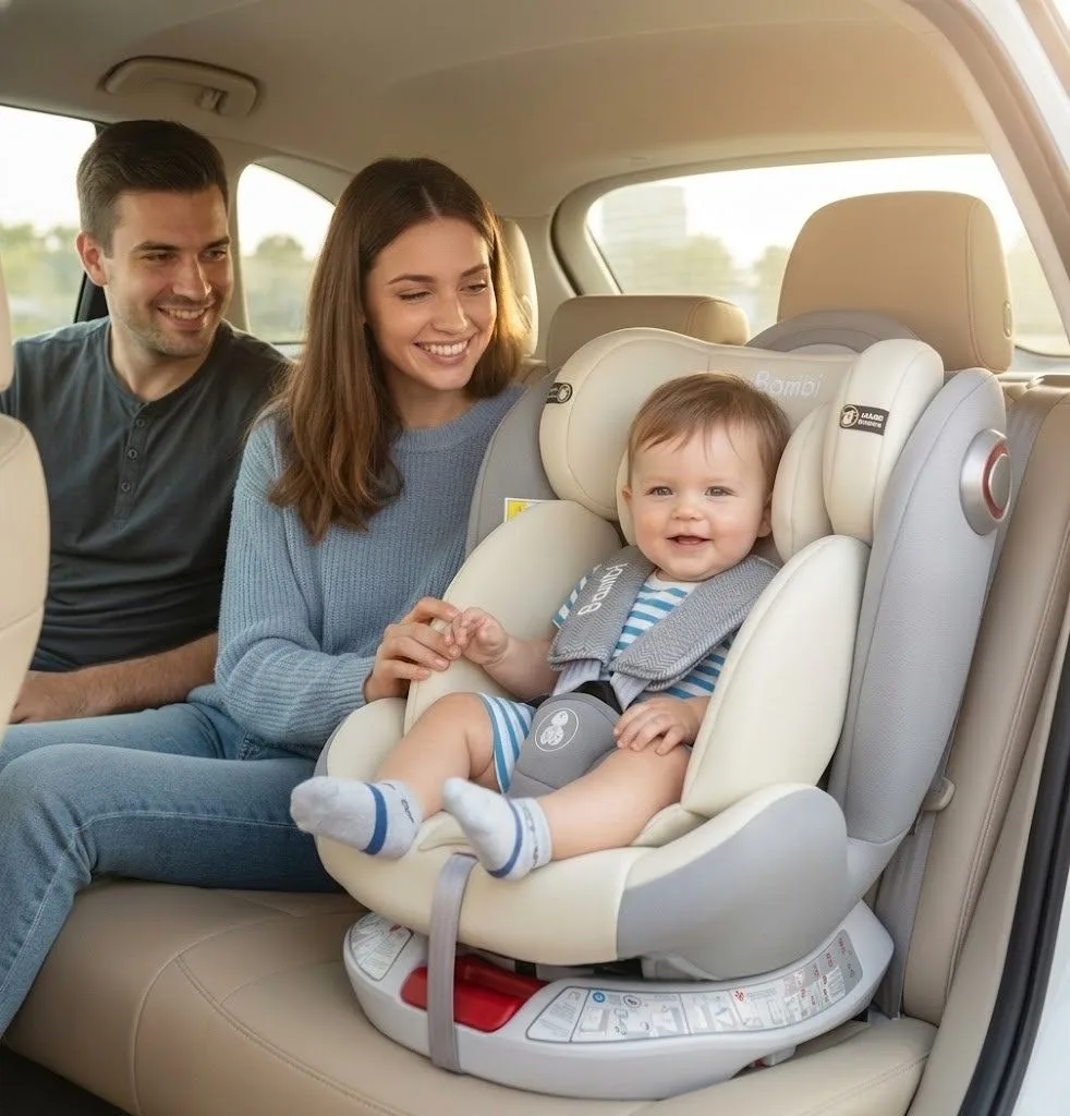 GHẾ Ô TÔ TRẺ EM BAMBI CÓ TỐT KHÔNG? CÓ ĐÁNG ĐỂ ĐẦU TƯ?