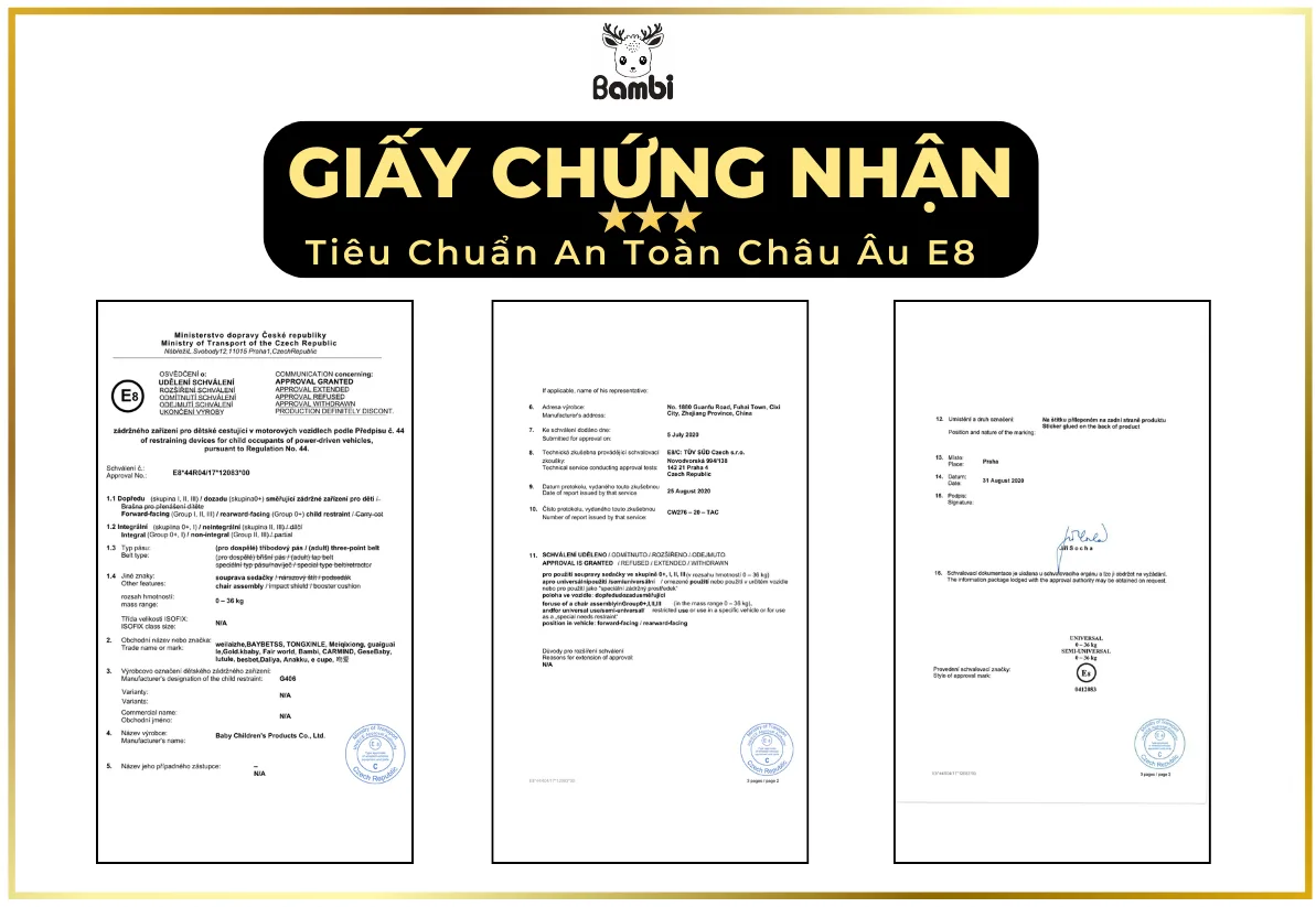 TẠI SAO BA MẸ NÊN CHỌN GHẾ BAMBI CHO BÉ?